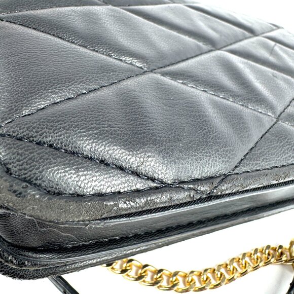 Bebe 3-Piece Bag Set Black with Gold Hardware – Crossbody, Backpack & Tot - Picture 14 of 16